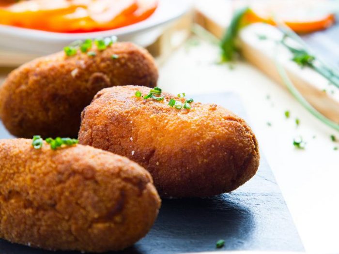 Receta de croquetas de pollo