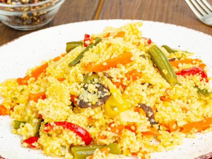 Cuscús con verduras
