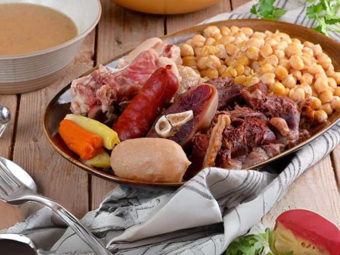 Receta de cocido madrileño