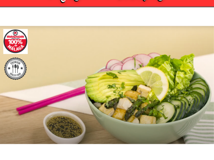 Receta ‘Poke bowl vegetariano de arroz con tofu’