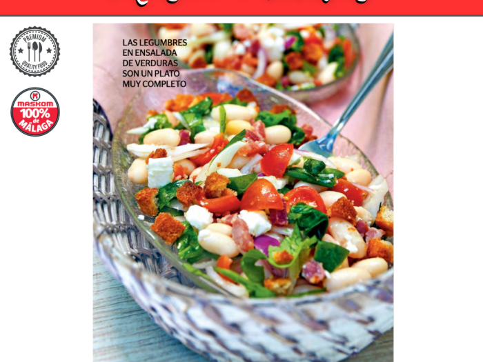 Receta Ensalada de judías blancas con queso feta