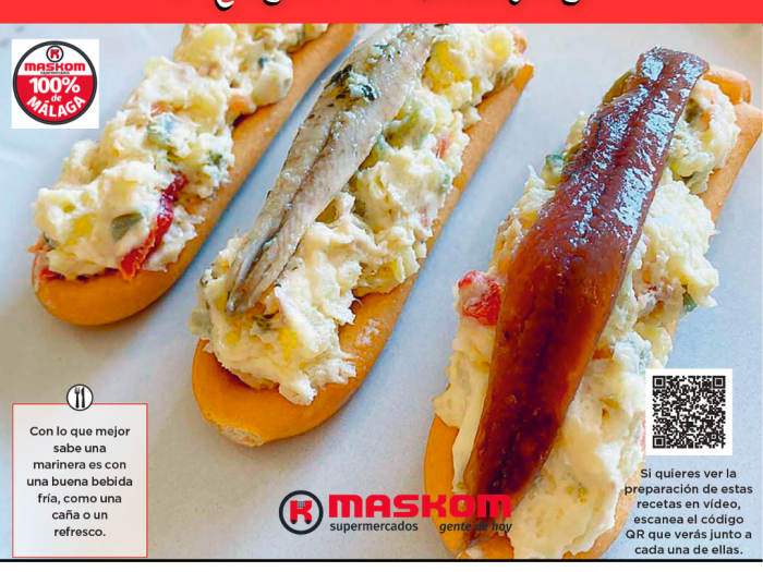 Receta de marineras murcianas